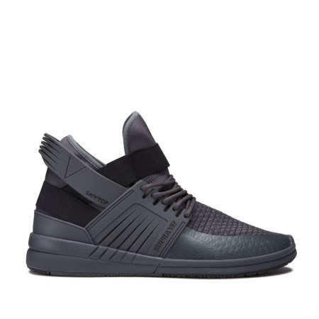 Supra Skytop V - Ανδρικα Sneakers Ψηλα - Μαυρα (GR8971)